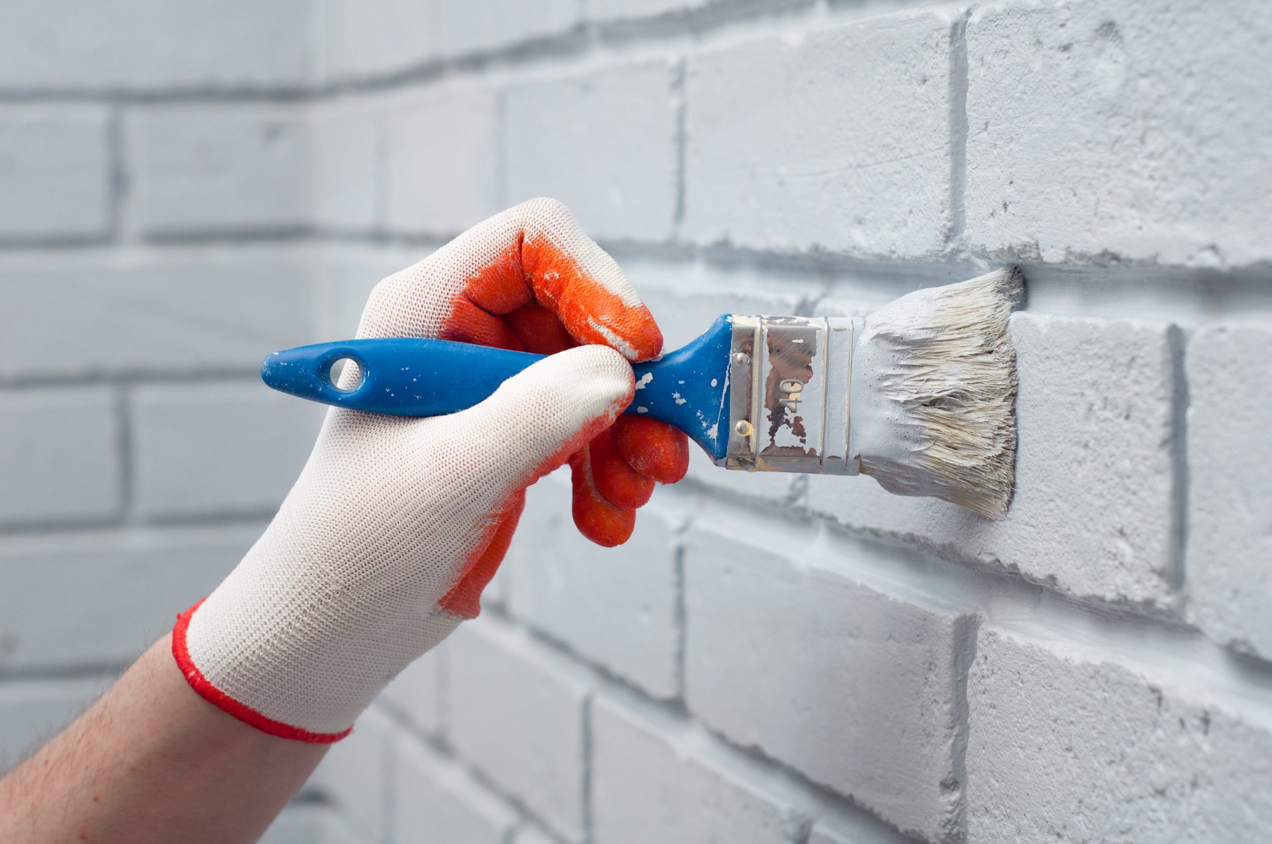 Painting Brick Wall