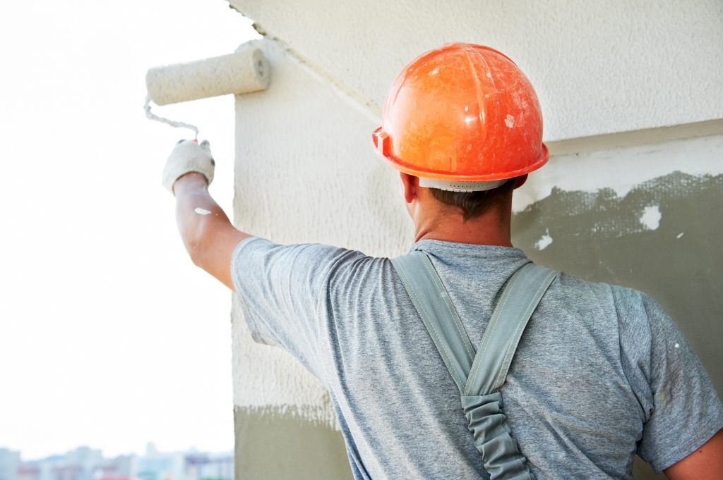 Painting the Strata Building